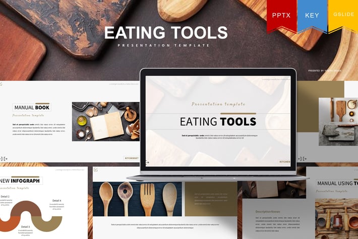 Eating Tools | Powerpoint, Keynote, Google Slides