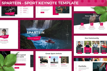 Spartein - Sport Keynote Template