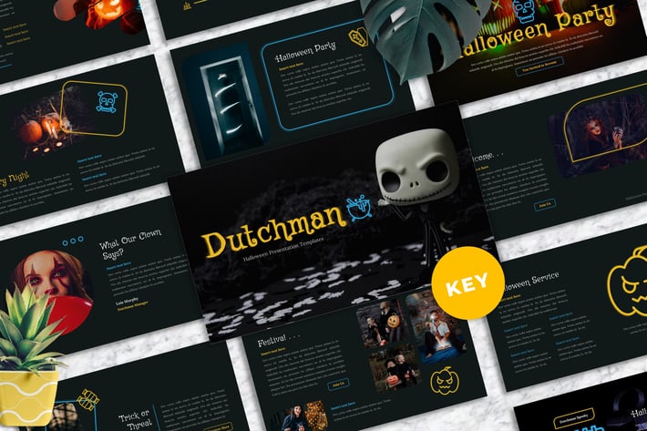 Dutchman - Halloween Keynote Templates