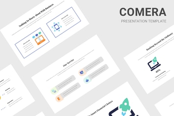 Comera - Pitch Deck Infographic Powerpoint