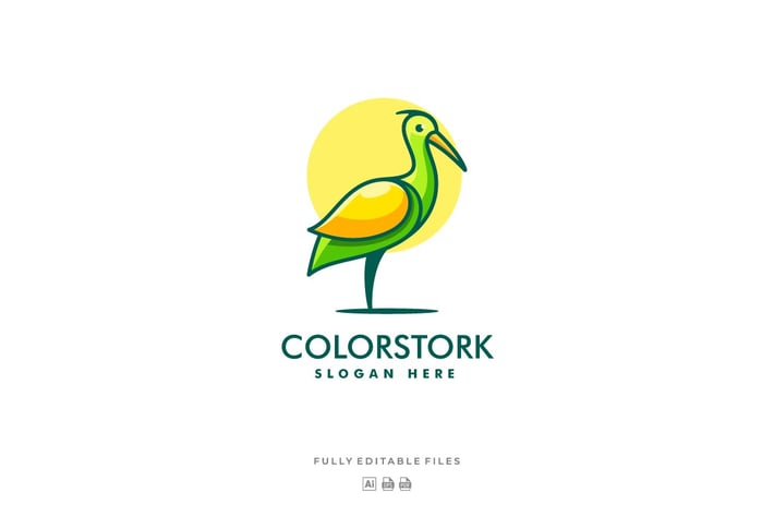 Stork Color Line Logo