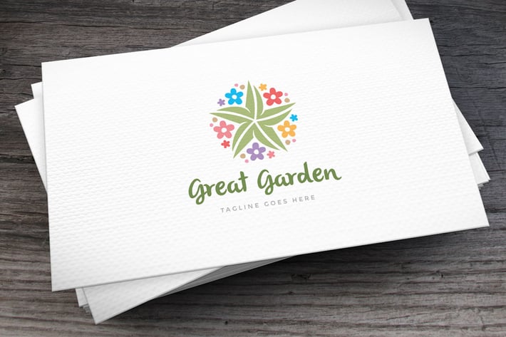 Great Garden Logo Template