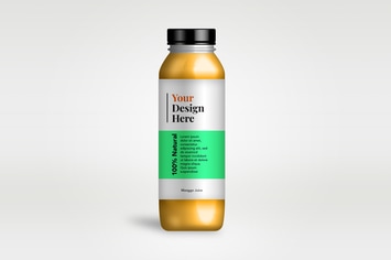 YDM Bottle Glass Mockup