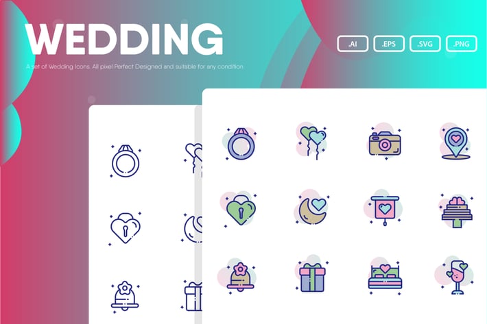 Wedding Icon Pack