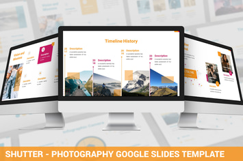 Shutter - Photography Google Slides Template
