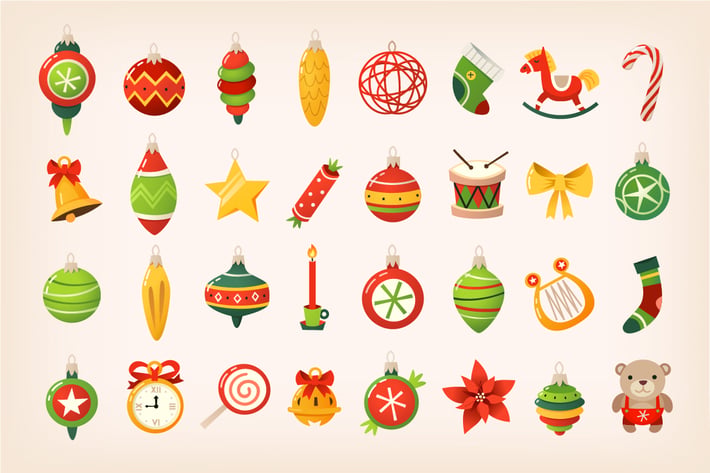 Christmas Balls Icons