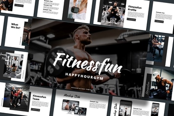 Fitnessfun - PowerPoint Template