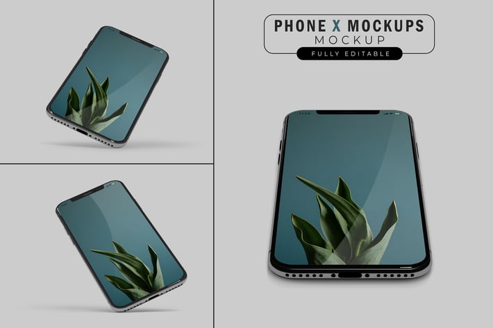 iPhone X Mockups V.5