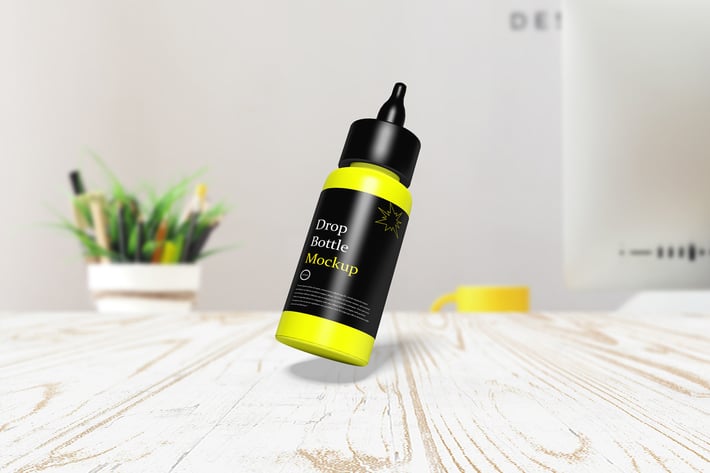 Dropper Bottle Mockup V.2