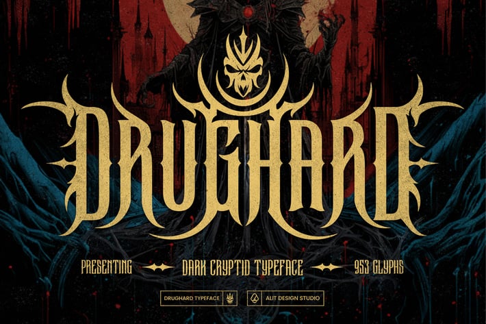 Drughard Typeface