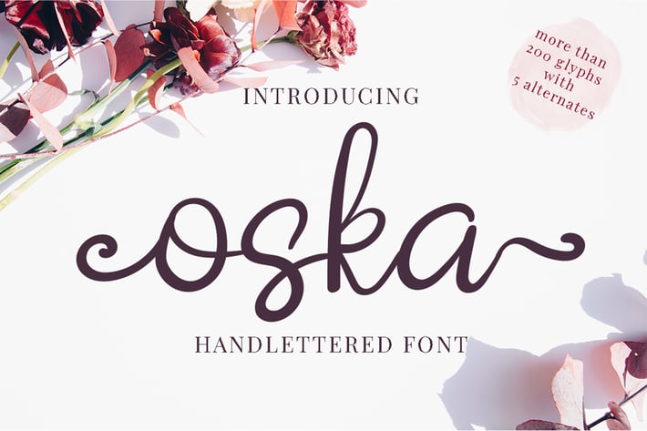 Oska - Script Font