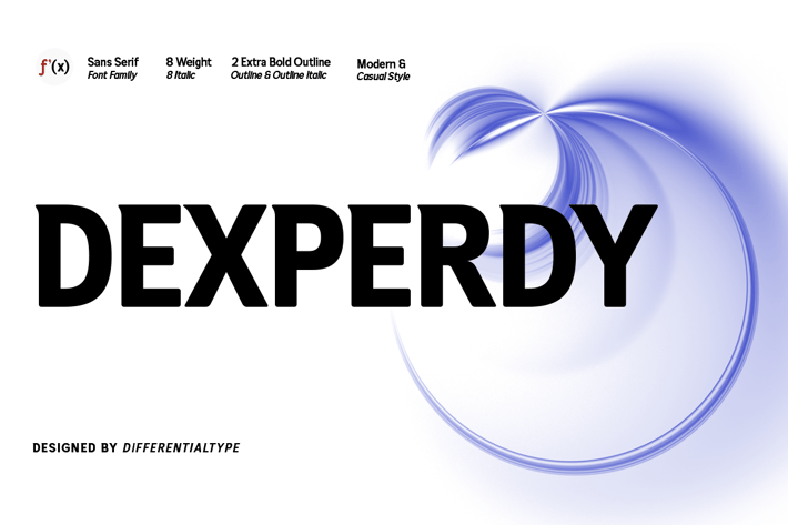 Dexperdy - Sans Serif Family