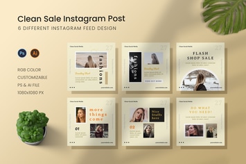 Clean Sale Socmed Post