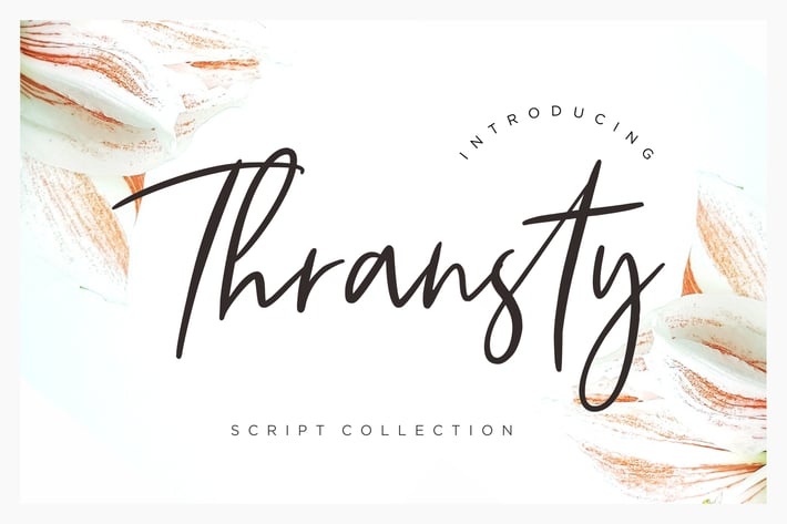 Thransty Handwritten Business Font