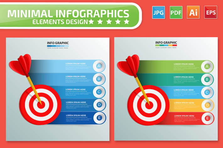 Dart Infographics design