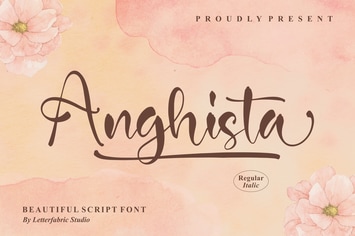 Anghista Script Font