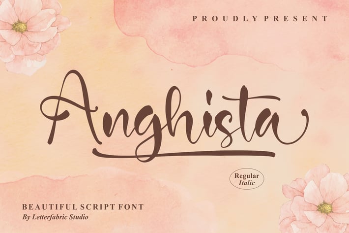 Anghista Script Font