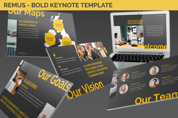 Remus - Bold Keynote Template