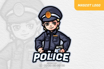 Cop Kid Logo