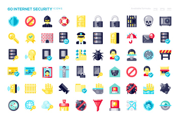 60 Internet Security Icons