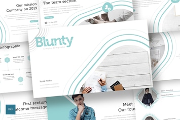 Blunty - Keynote Template