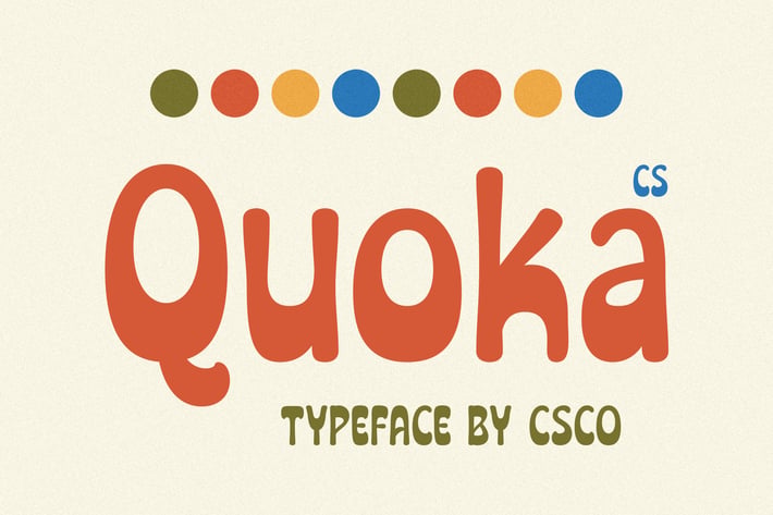 Quoka – Groovy Font