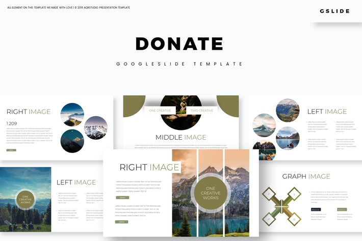 Donate - Google Slides Template