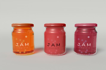 Jam Jar Mockup