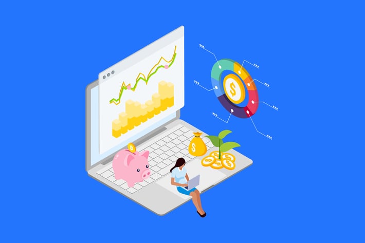 Financial Allocation For Projects Isometric - TU