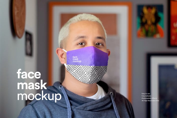 Face Mask Mock-up