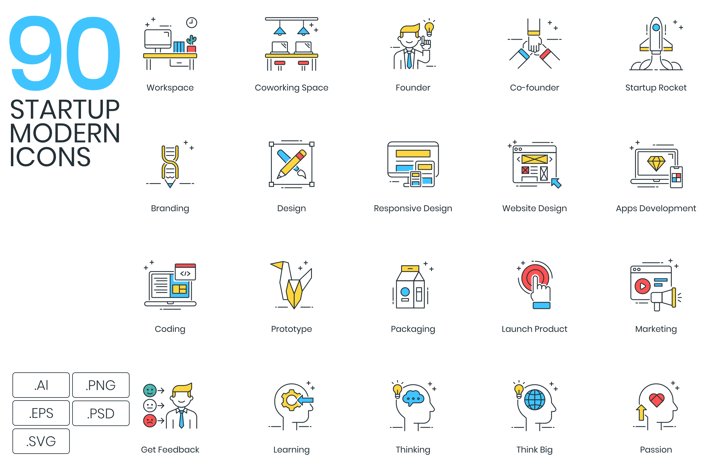 Startup Icons
