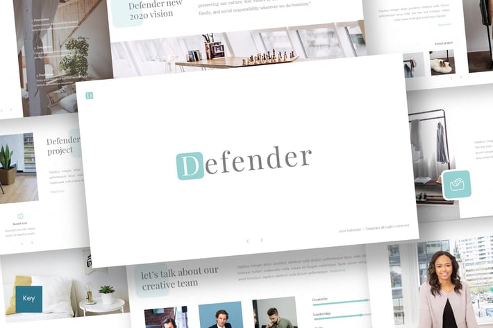 Defender - Keynote Template
