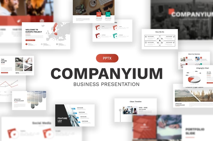 Companyuim Business Presentation Template