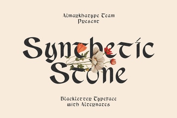 Synthetic Stone – Medieval Crafted Font