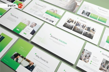 BUSINESS SOLUTIONS - Powerpoint  V248