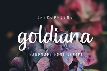 Goldiana - Font Script