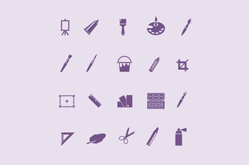20 Art and Design Icons