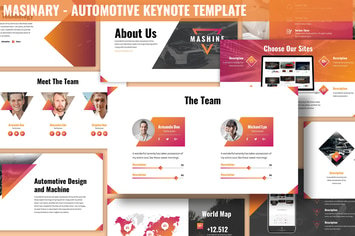 Masinary - Automotive Keynote Template