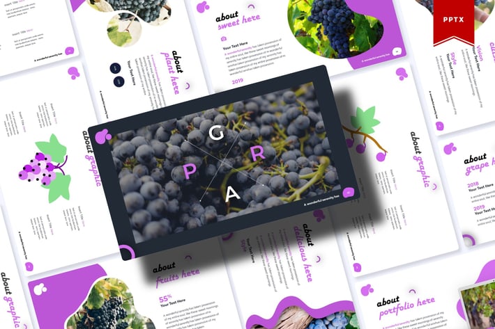 Grape | Powerpoint Template