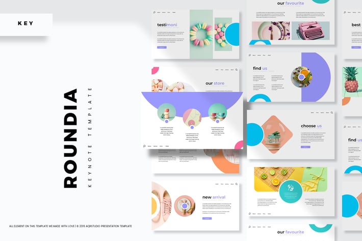 Roundia - Keynote Template