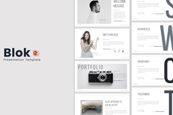 Blok - Powerpoint Template