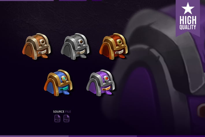 Sub Badges Backpack for Twitch