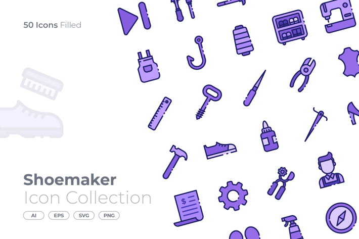 Shoemaker Filled Icon
