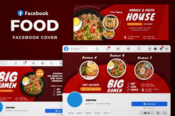 Facebook Cover - Restaurant Promotion