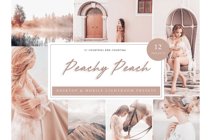 Lightroom Presets - Peach