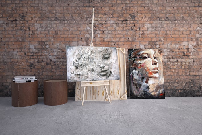 Painting Gallery Mockup [Vol2]