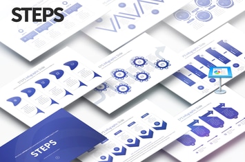 STEPS - Keynote Infographics Slides