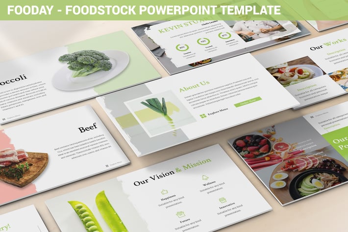 Fooday - Foodstock Powerpoint Template
