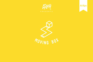 Moving Box Logo Template