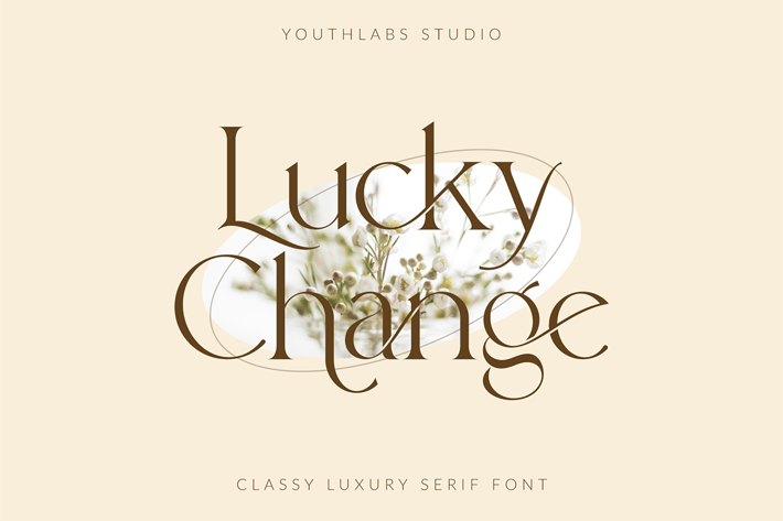 Lucky Change - Luxury Serif Font